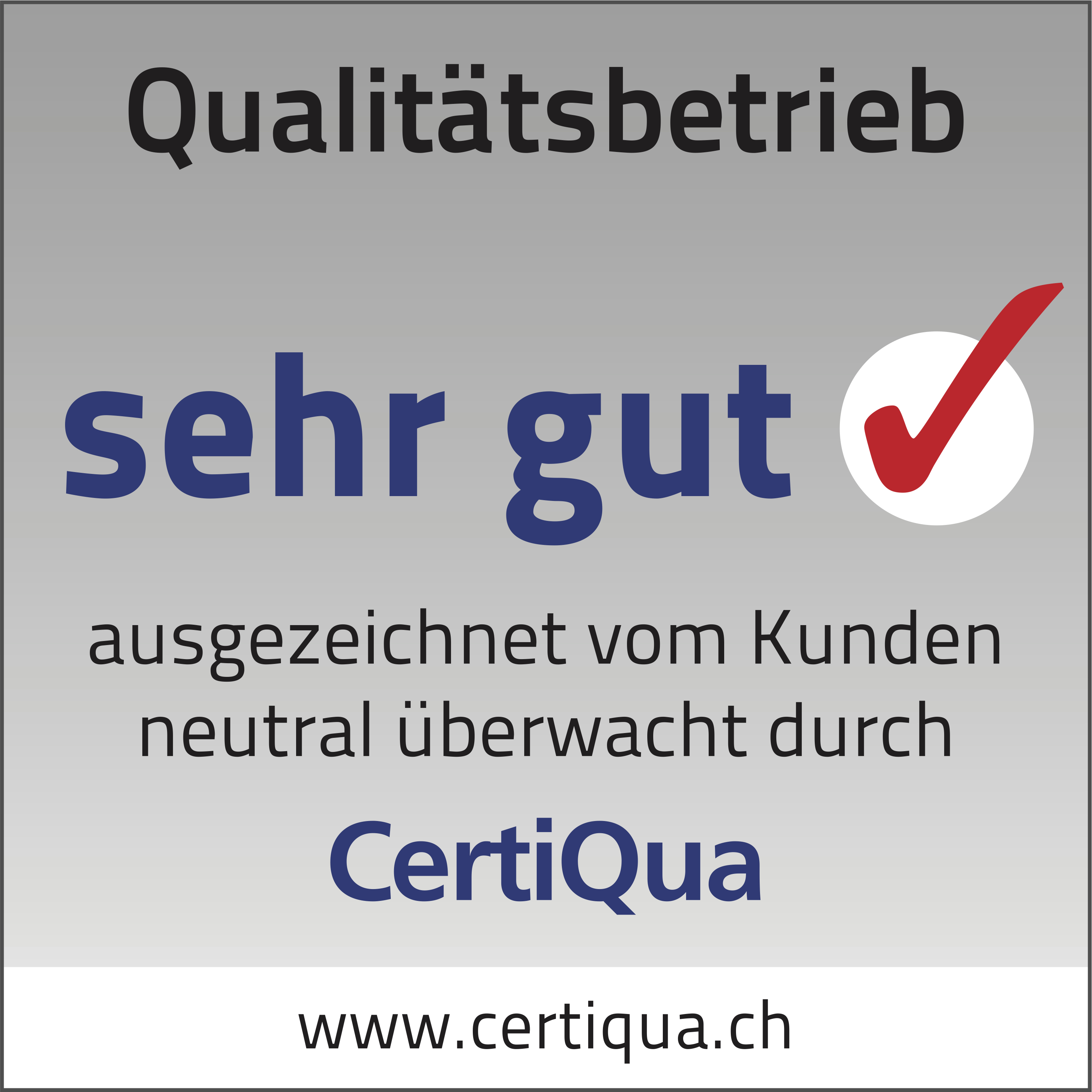 CASAREX TRADING GMBH - Certiqua Qualitätssigel