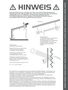 Technikteil inkl. Preisliste
